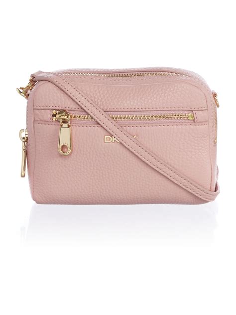 light pink crossbody bag
